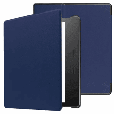 Omslag for Amazon Kindle Oasis 2-3 PU-skinn magnetisk auto sleep/wake