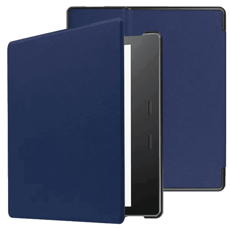 Omslag for Amazon Kindle Oasis 2-3 PU-skinn magnetisk auto sleep/wake