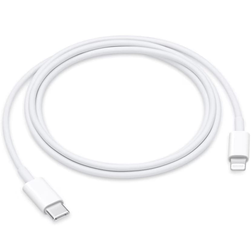 Apple Hurtigladekabel USB-C til Lightning 1m MM0A3ZM/A bulk - Bilde 2