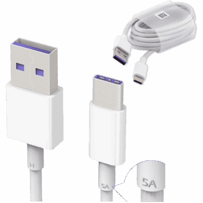 Huawei SuperCharge USB hurtigladekabel til USB-C kabel 5A PURPLE *SC bulk