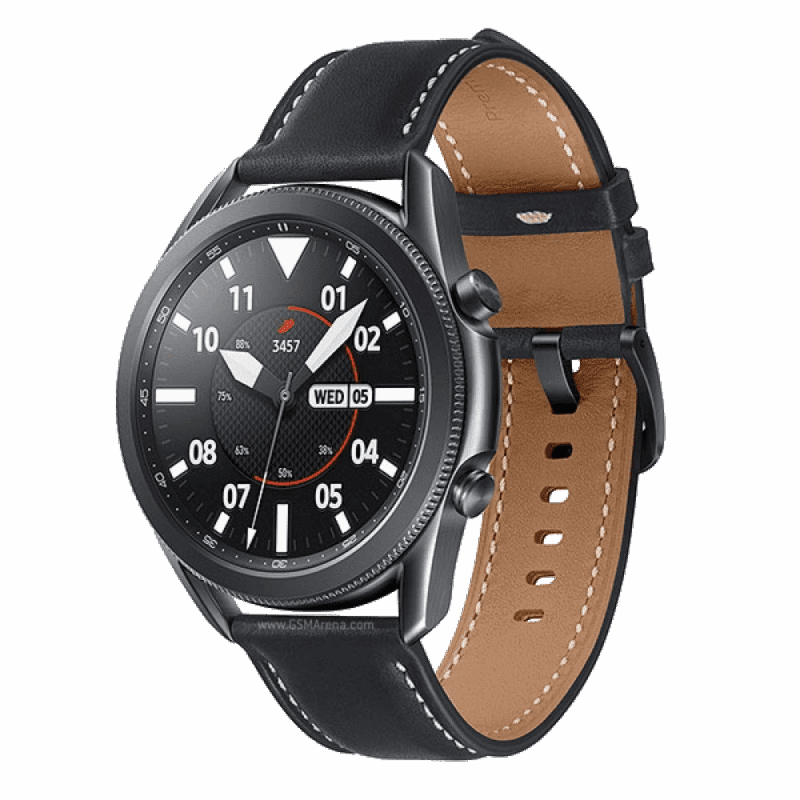 Samsung Galaxy Watch3 BRUKT SM-R840 45mm (gradering B) Mystic Black (rustfritt stål)