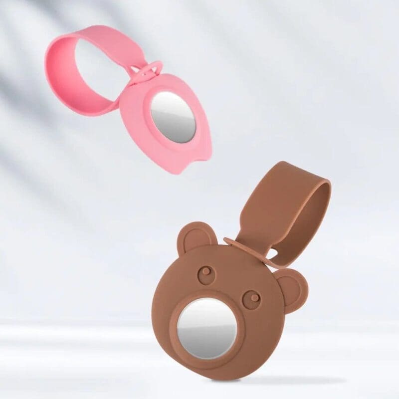 Nøkkelringholder for Apple AirTag for nøkkelknippe, kjeledyr osv.