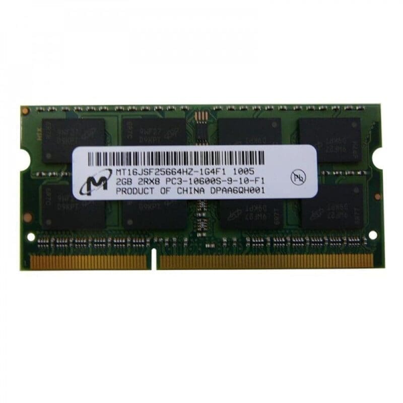 Micron DDR3-1067MHz SO-DIMM (2GB) Micron chip PC3-8500